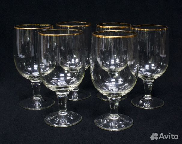 Набор Бокалы для коньяка 6 шт, высота 11,7 см, диа