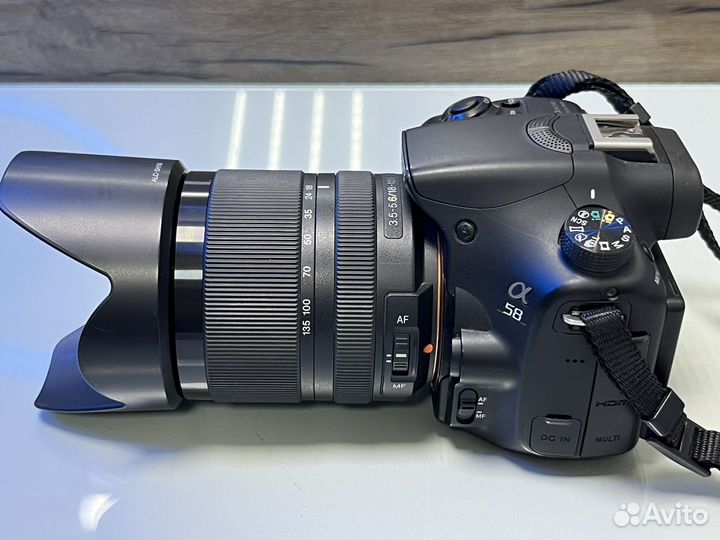 Зеркальный фотоаппарат Sony Alpha A58 Kit 18-135mm