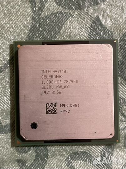 Процессоры intel celeron/pentium