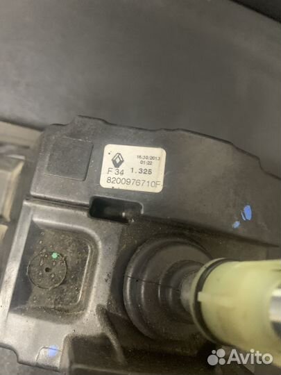 Кулиса МКПП renault duster