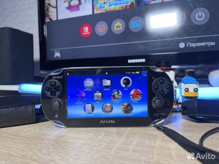 Ps Vita прошитая + 36гб + чехол