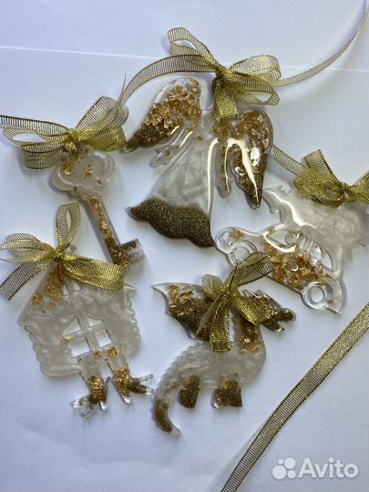 Новогодние игрушки ручной работы