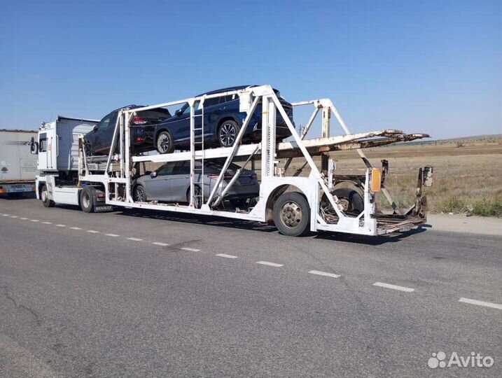 Полуприцеп трал (тяжеловоз) Tokyu TD302, 1995