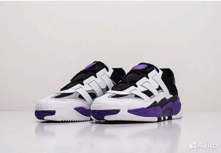 Кроссовки Adidas NiteBall purpleразмер 36-45