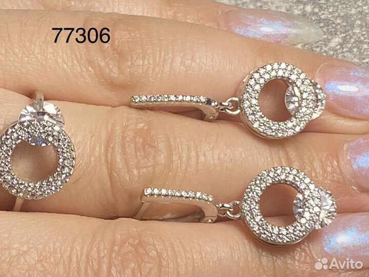 Серебряные серьги
