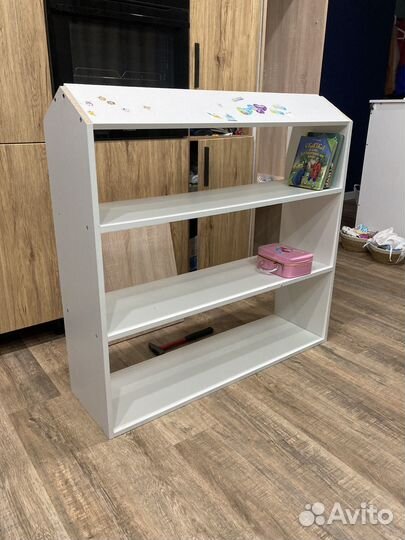 Стеллаж детский домик