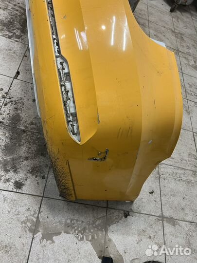 Задний бампер фольксваген поло