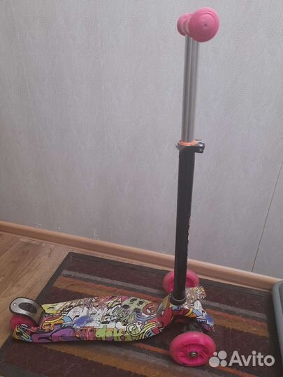 Самокат детский трехколесный