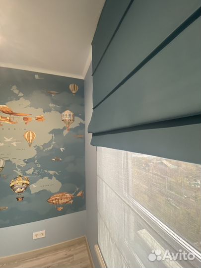 Римские шторы разной сложности