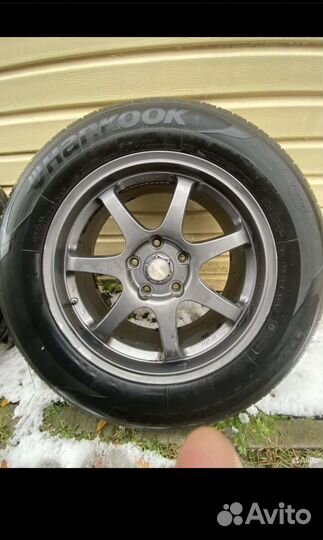 Литые диски r17 5x114 3 бу