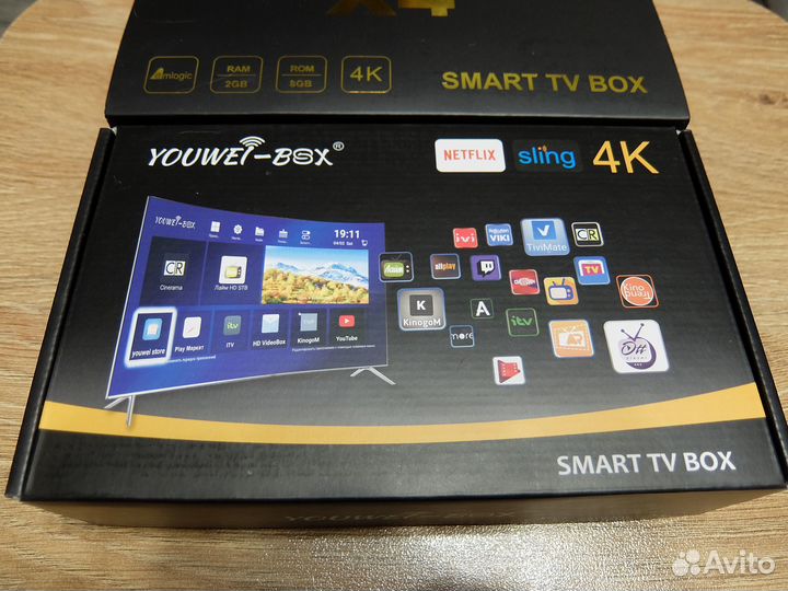 Андроид тв приставка /тв бокс 2022 Youwei