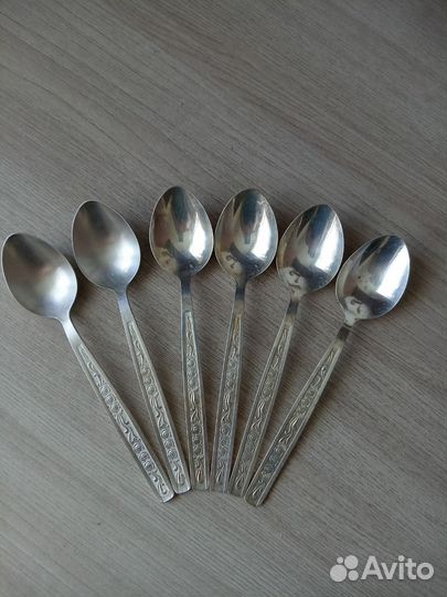 Ложки десертные мельхиоровые