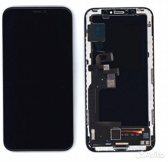 Дисплей YK для Apple iPhone X hard oled в сборе с