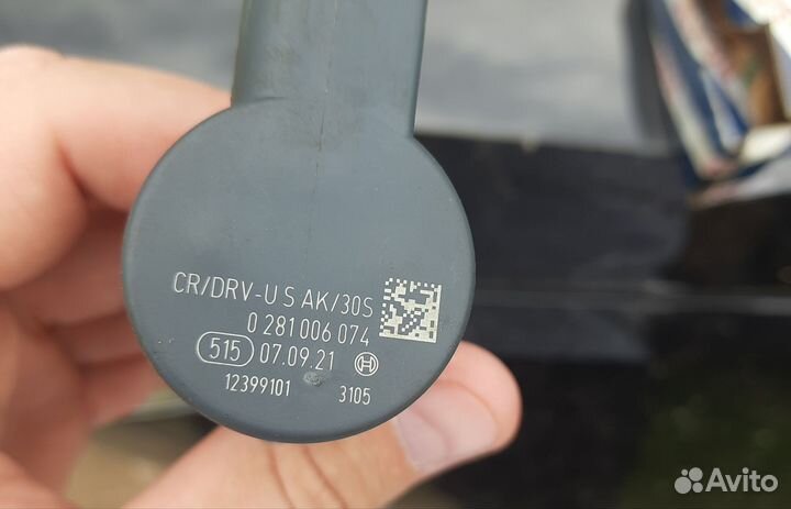 Электромагнитный клапан bosch 0281006074