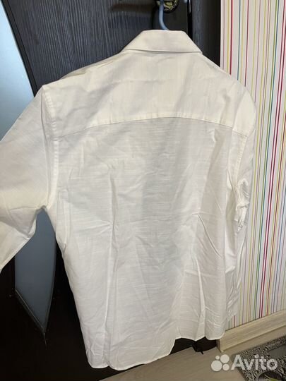Мужская рубашка/М/хлопок