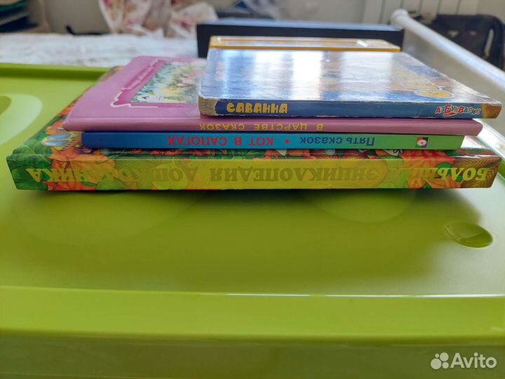 Пакет книг и игрушек