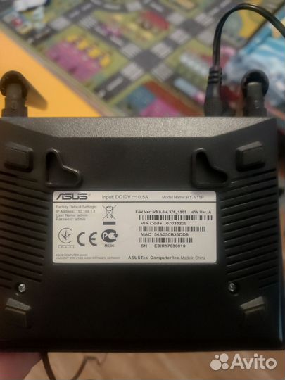 Роутер asus rt-n11p