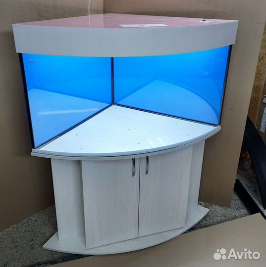 Аквариумы угловые