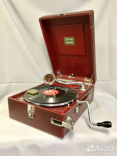 Старинный патефон Electrola. Редкость. Оригинал