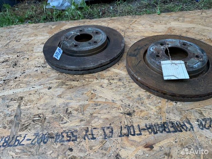 Диск тормозной (пара) Honda Cr-V III 2.4 I-vtec