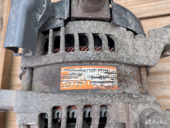 Генератор на toyota rav4 2012-2019гг