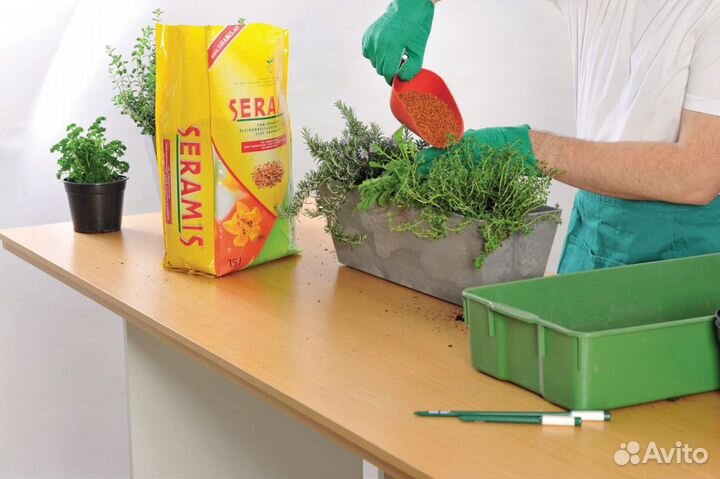 Грунт для растений Seramis