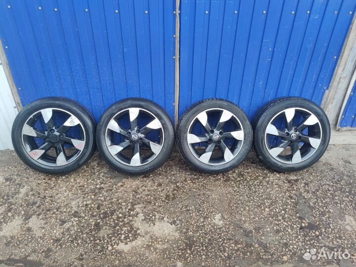 Колёса в сборе Nissan note R 16 лето