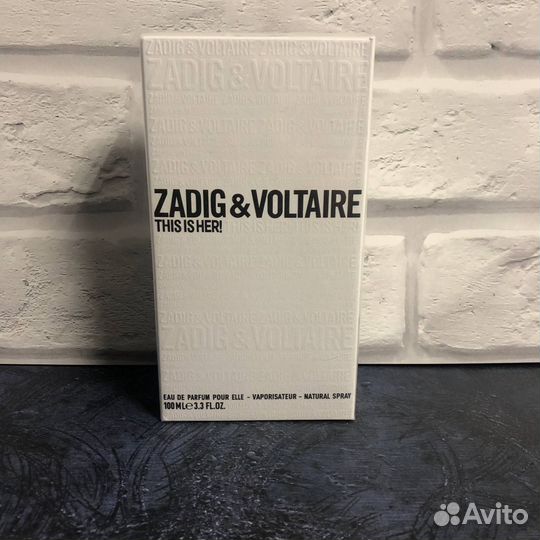 Zadig voltaire this is her духи