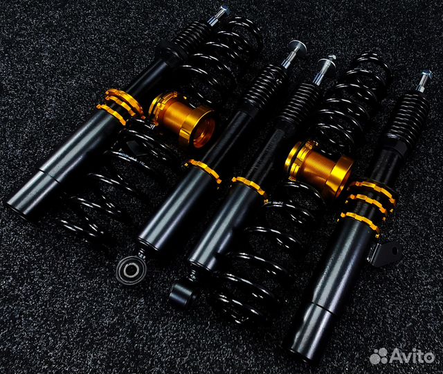 Стойки койловеры Audi A3, TT, VW MK5, MK6