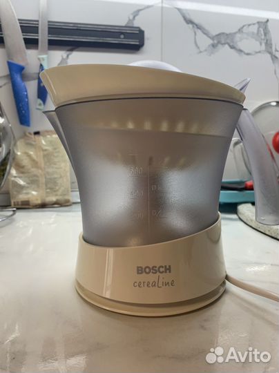 Соковыжималка для цитрусовых bosch