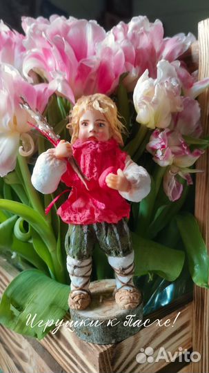 Ватные игрушки к Пасхе