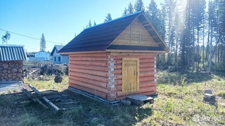 Сруб для бани 3 х 5