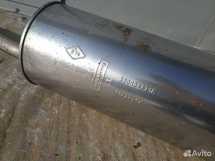 Глушитель LADA Largus 1.6