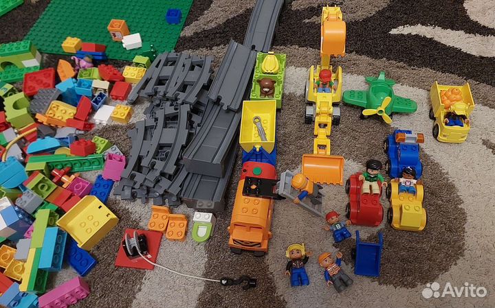 Lego duplo железная дорога