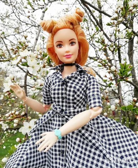 Кукла Барби редкая, рыжая с веснушками
