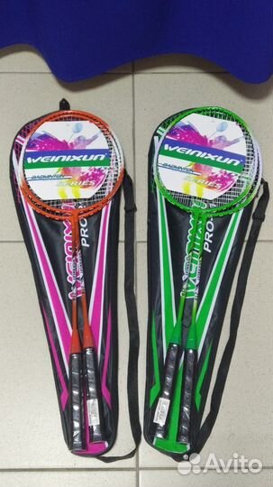 Для бадминтона набор две ракетки в чехле Магазин