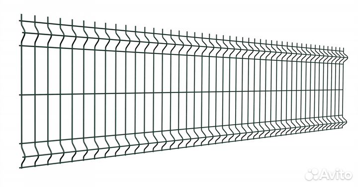 Сетка для забора 3D