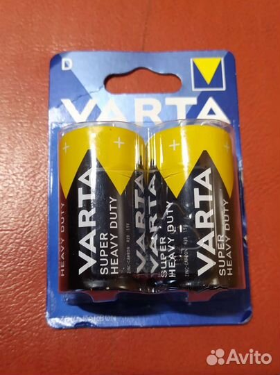 Батарейка D, Varta