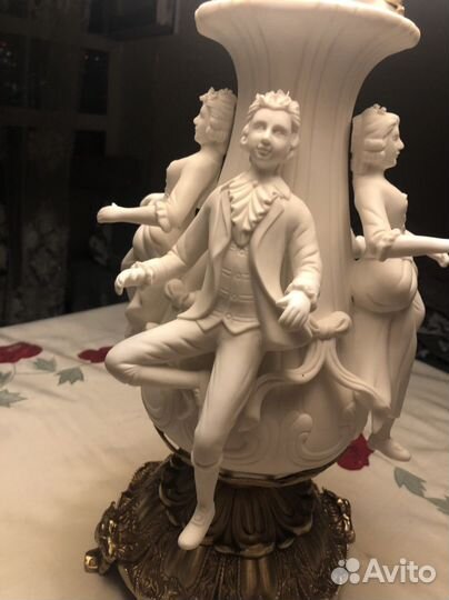 Светильник бронза керамика