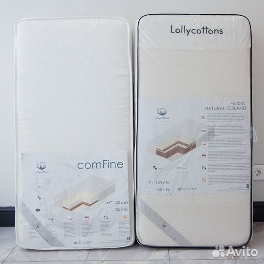 Новый Матрас для детской кроватки