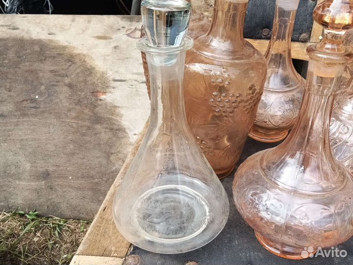 Бутылки графины СССР