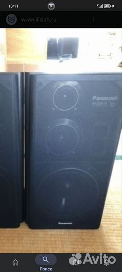 Акустические колонки panasonic sb d5