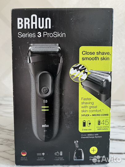 Бритва электрическая braun series 3