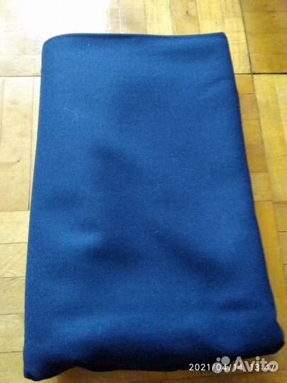 Ткань военная синяя