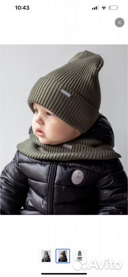 Шапка и снуд Наследник Выжанова