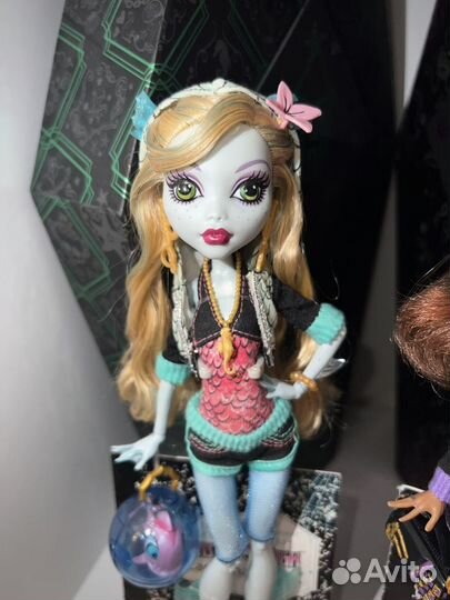 Monster High Basic Lagoona Blue,Clawdeen Wolf