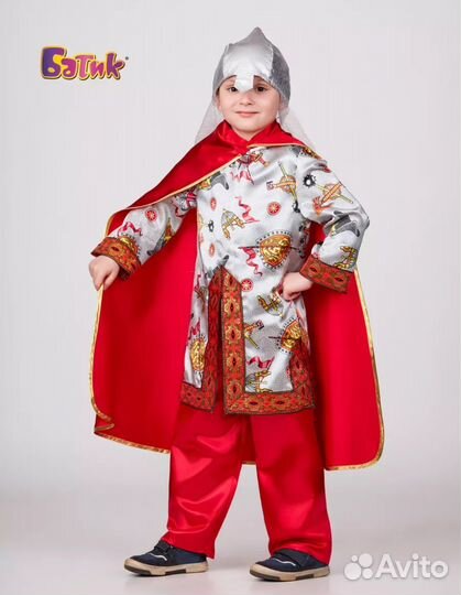 Карнавальный костюм богатырь 104