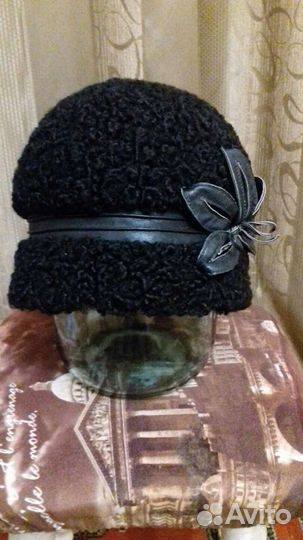 Шляпа женская каракуль