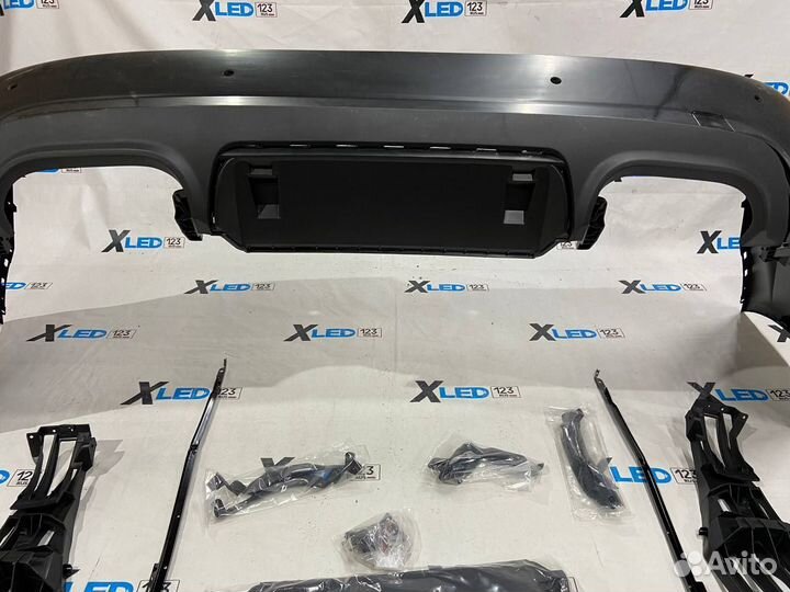 Задний бампер Mercedes W221 AMG S65 рестайлинг