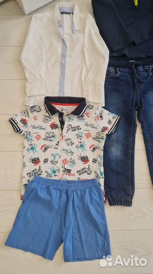 Вещи на мальчика пакетом 110-116